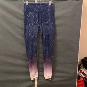 Fabletics ombré bird leggings